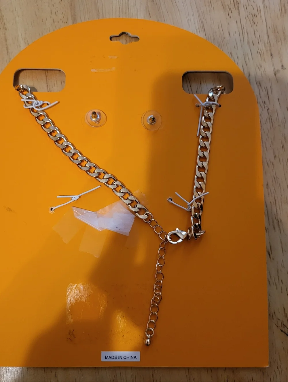 Badgley Mischka Crystal Choker Necklace with Matching Studs NWT - Picture 4 of 5